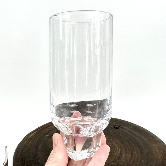 Clear Glasses 7 oz IKEA TRENDIG 2013 Square Pedestal Barware Box Set of 2 - Picture 3 of 10